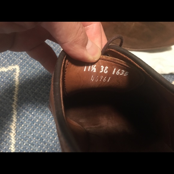 Allen Edmonds Strand 11.5 Walnut - Picture 6 of 7